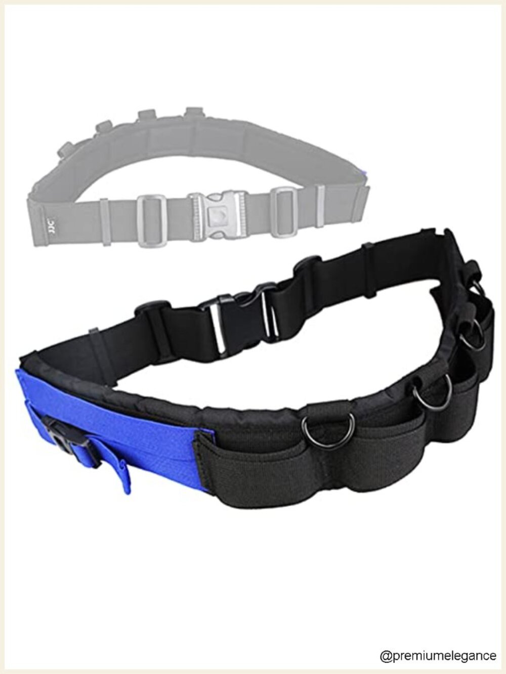 Photography Utility Belt Adjustable Waist Gear Belt 600 Denier Polyester Mesh